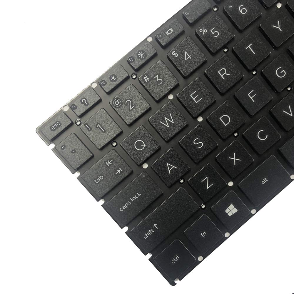 Zahara Laptop US Keyboard Black Replacement for HP 14-DK Series 14-dk0011ds 14-dk0012ds 14-dk0022wm 14-dk0024wm 14-dk1003dx 14-dk1025wm