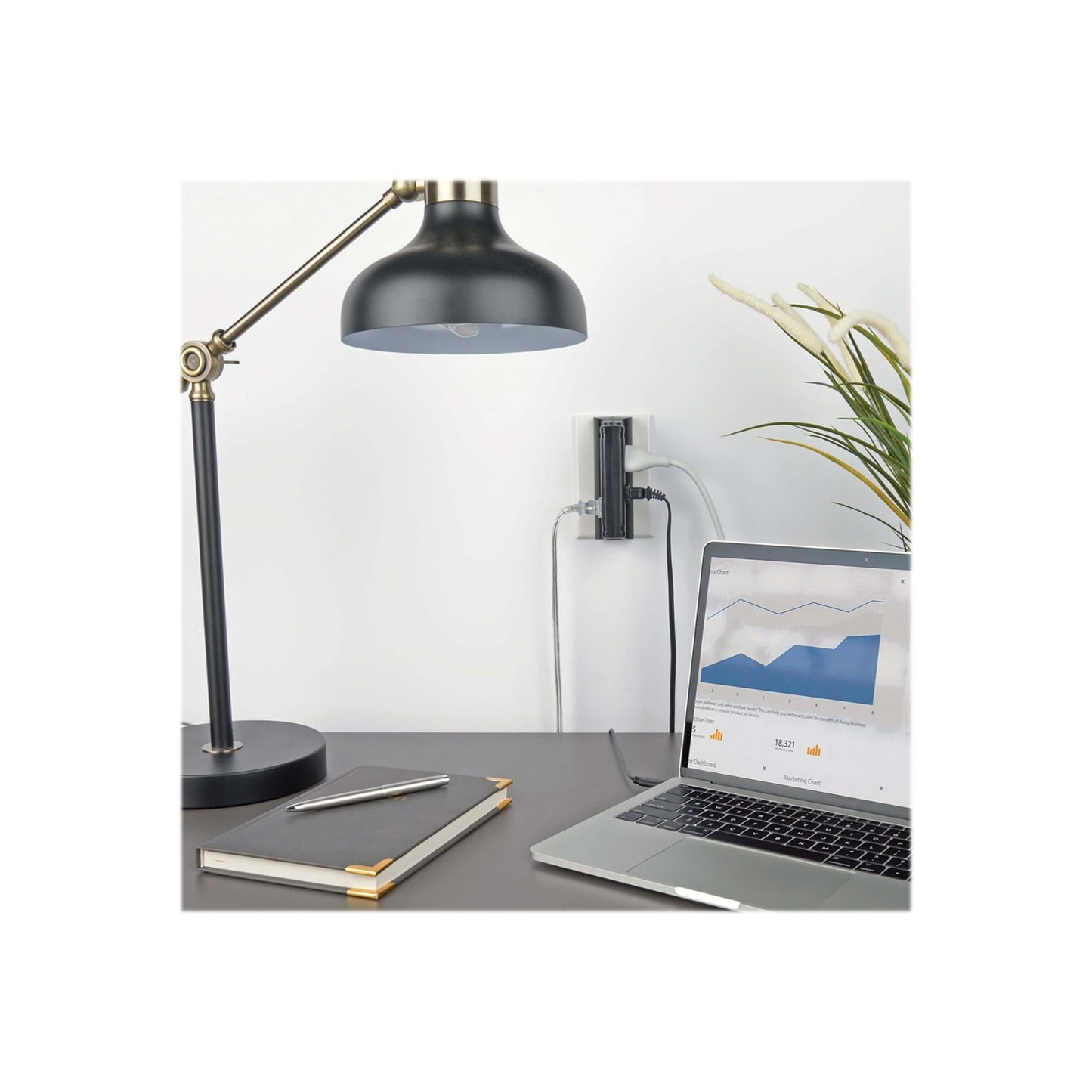 Tripp Lite Protect It! Four-Outlet Direct Plug-in Surge Suppressor