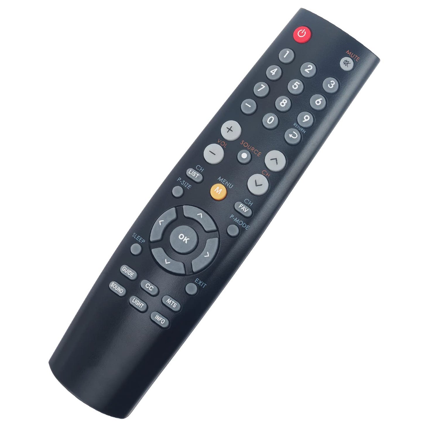 RC-057 Replaced Remote Control fit for COBY TV TFTV1925 TFTV2225 LEDTV1935 LEDTV2326 LEDTV3226 LEDTV5536 LEDVD1596 TFTV2425 TFTV4028 TFTV3229