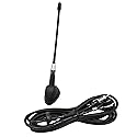 uxcell Universal Black Car Vehicle Roof Mount Radio FM AM Antenna Aerial