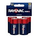 Rayovac Fusion C Batteries (4 Pack), Alkaline C Cell Batteries