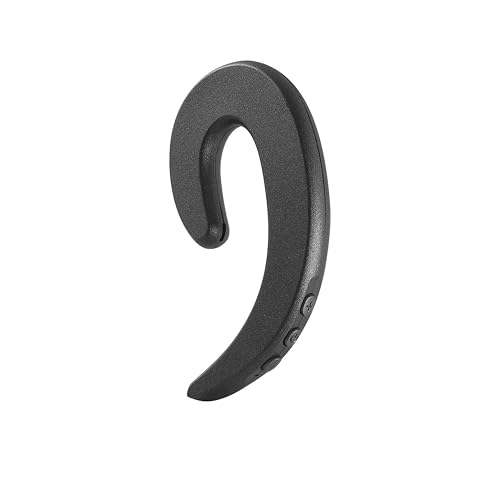 3C Light Ear Hook Wireless Bluetooth Headphone,Painless Wearing Single Ear Bluetooth Earpieces with Mic,Lightweight Non Bone Conduction Headsets