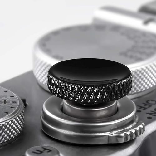 Fuji Shutter Release Button Accessories: Fujifilm Camera Soft Shutter Button - Black Shutter Button for Canon Nikon Leica Film X100V X100F Xt5 Xt4 Xt3