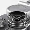 Fuji Shutter Release Button Accessories: Fujifilm Camera Soft Shutter Button - Black Shutter Button for Canon Nikon Leica Film X100V X100F Xt5 Xt4 Xt3