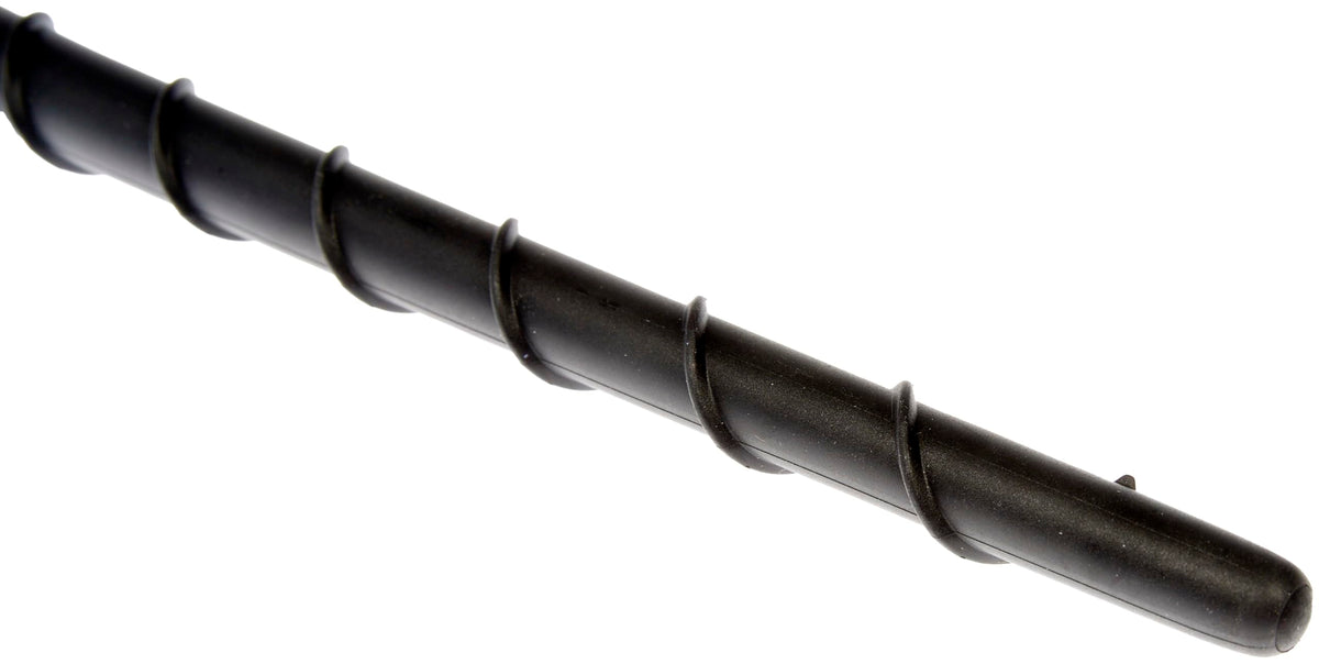 Dorman 76030 Short Rubber Antenna Mast - Black