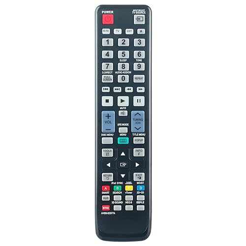 Replacement Remote Control Controller for Samsung HT-E3500 HT-E3500/ZA Blu-ray Home Theater