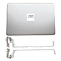 Replacement for HP 15-BS 15-BW 15T-BR 15Z-BW 15T-BS 15G-BR 15Q-BU Laptop LCD Cover Back Rear Top Lid w/Hinges L03439-001 924892-001