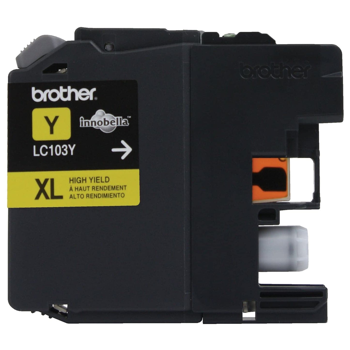 Brother Printer LC103Y High Yield Cartridge Ink, Yellow