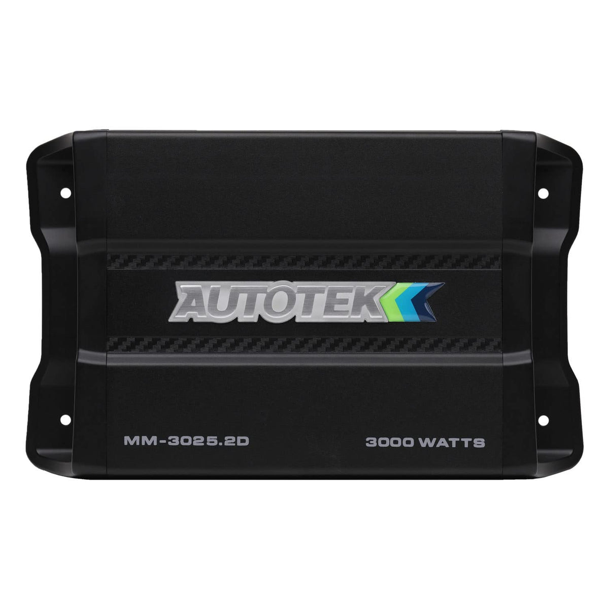 Autotek MM-3025.2D Mean Machine 3000 Watt Amplifier, Compact Bridgeable, 2 Channel Amplifier
