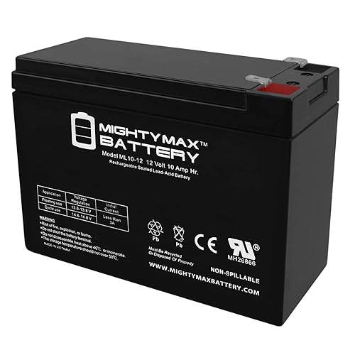 Mighty Max Battery 12V 10AH SLA Replacement Battery for 13447, 134471