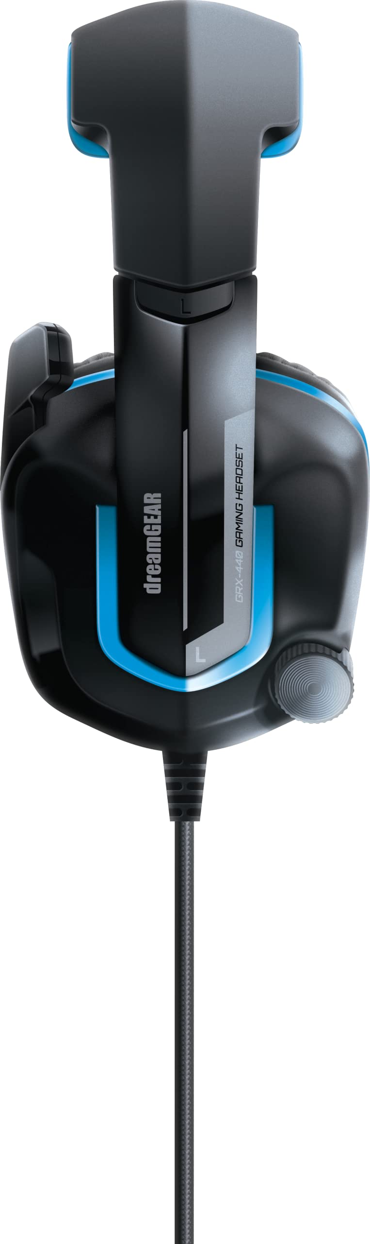 GRX-440 Advanced Wired Gaming Headset for PS5: 40mm Drivers, High Performance Microphone, Soft Padded Cushions, Volume Control and Mute Box