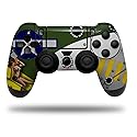 WraptorSkinz Decal Vinyl Skin Compatible with Sony PlayStation 4 Controller WWII Bomber War Plane Pin Up Girl (Controller NOT Included)