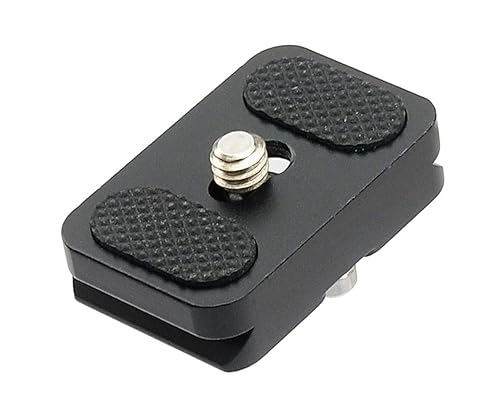 Fotasy 25mm Arca Swiss Plate, 25mm QR Plate, Quick Release Plate, Small Arca Plate, Tiny Quick Release Plate fits Arca-Swiss Universal Standard Clamp