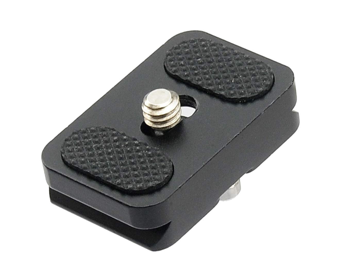 Fotasy 25mm Arca Swiss Plate, 25mm QR Plate, Quick Release Plate, Small Arca Plate, Tiny Quick Release Plate fits Arca-Swiss Universal Standard Clamp