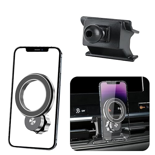 JIEZMO Car Magnetic Phone Mount for Jeep Compass 2022 2023 2024 2025 2026 Auto Interior Accessories Best Cellphone Holder Mobile Cradle Cell Phones