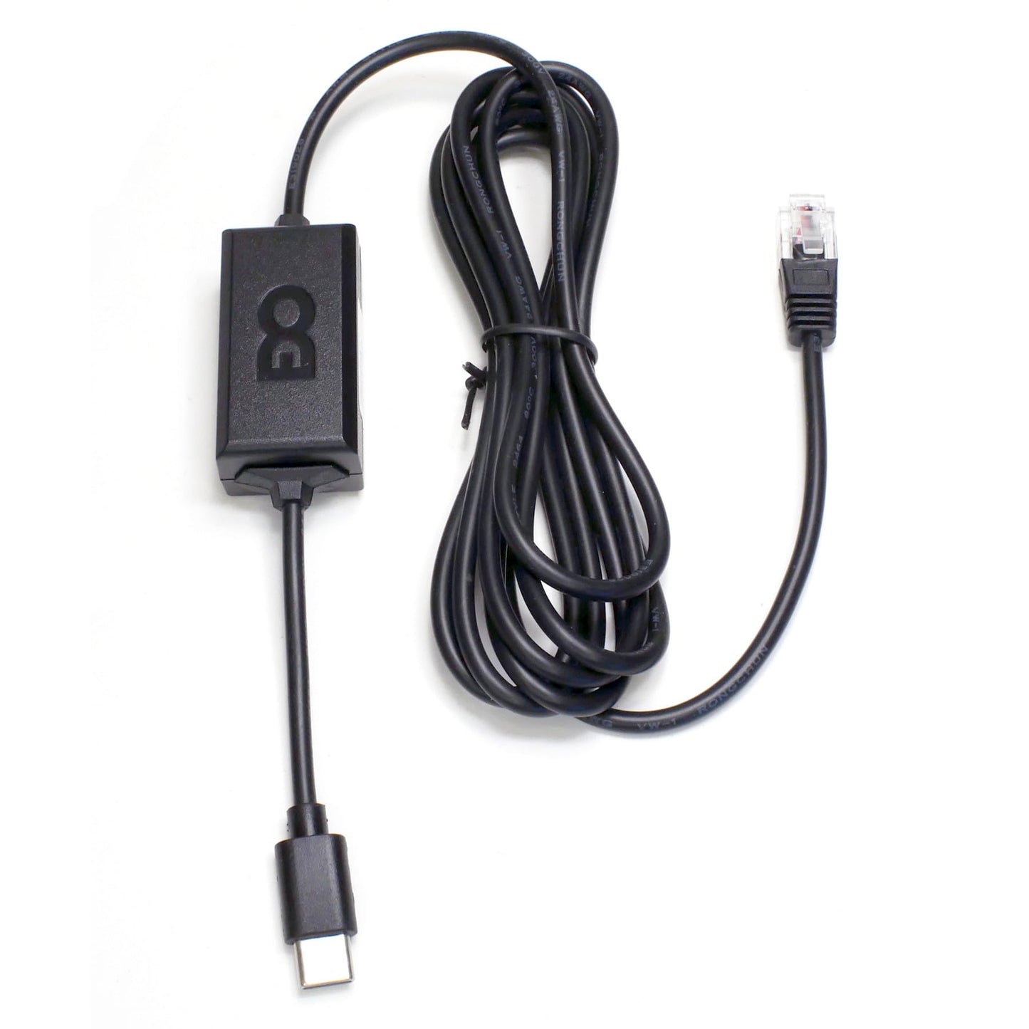 USB-C to RJ11 6 Ft Power Cord for Beltronic Sti Escort Passport Uniden Cobra Road Scout Radar Laser Detector