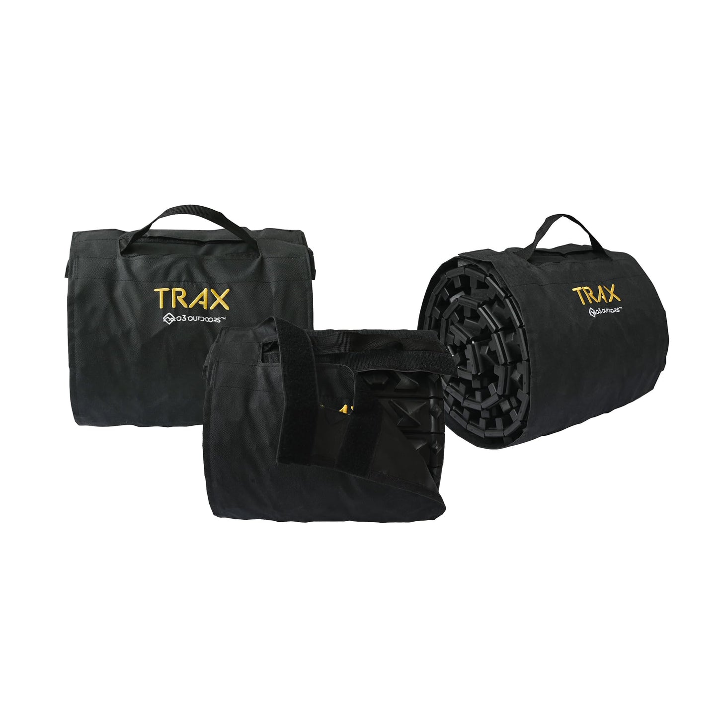O3 Outdoors Off-Road Trax Traction Device, Single Unit, Recovery Tracks 4X4 Jeep Truck Tire Traction, 48" Long, Carrying Bag, Designed