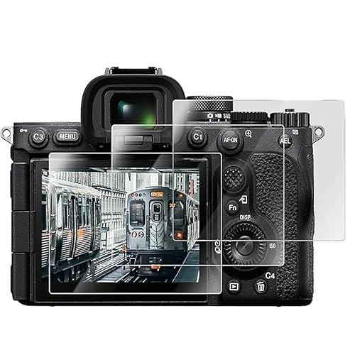 Gomass Screen Protector for Sony Alpha A7V A7V A7RV 7RV A7RV A7M5 Camera Tempered Glass Flim 0.3mm 9H Hardness Tempered Glass Cover Anti-Scrach