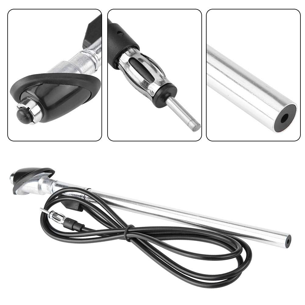 Car Aerial Universal Replacement,Keenso Aluminum Car Antenna for 1989-1997 Antenna