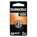 Duracell 1620 3V Lithium Coin Battery 1 Count (Pack of 1), CR1620 3V Battery for Fitness Devices, Watches, and More