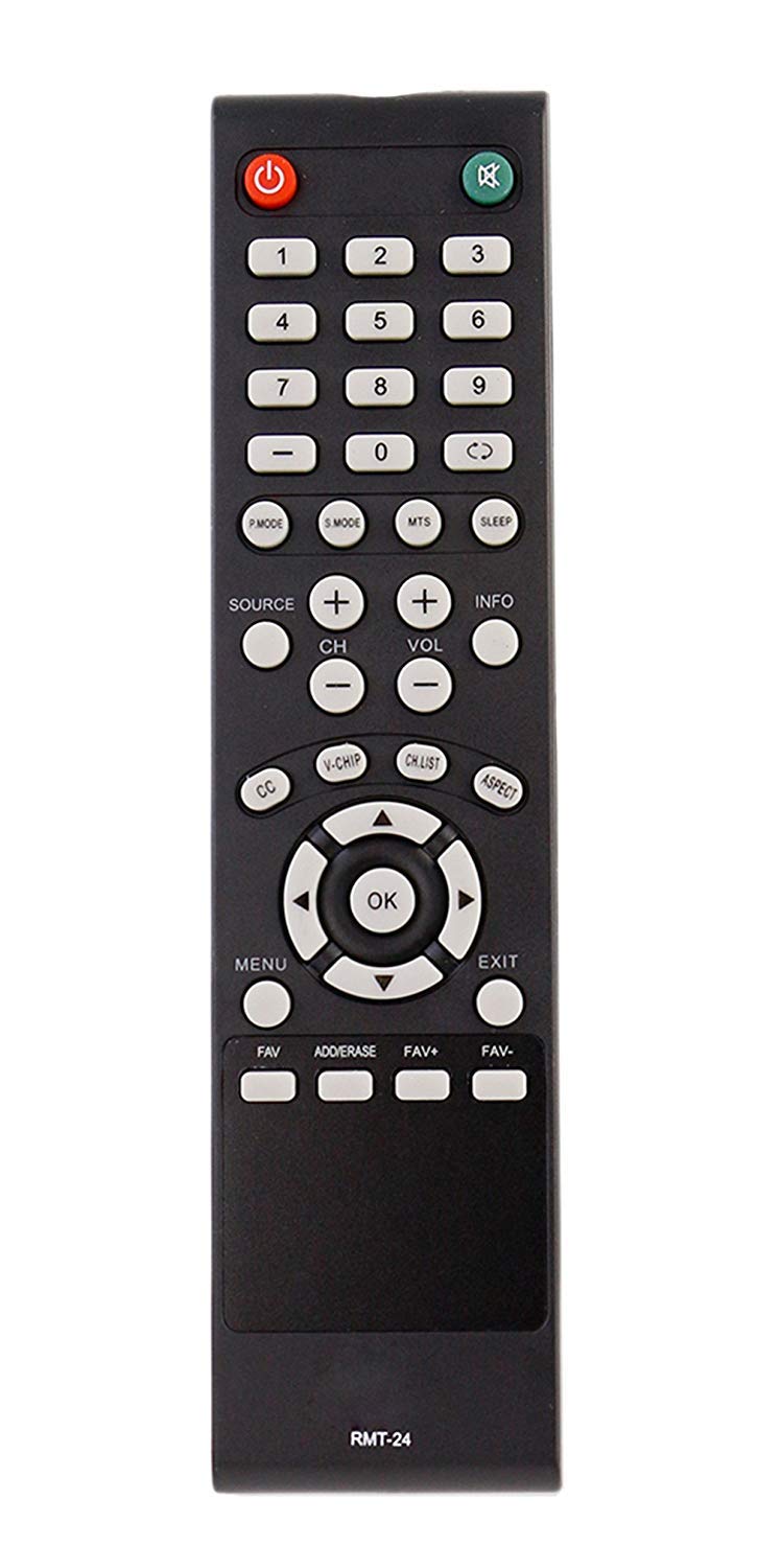 RMT-24 Remote Control Replacement for Westinghouse TV DW39F1Y1 DW46F1Y2 DW50F1Y1 DWM32H1A1 DWM32H1G1 DWM32H1Y1 DWM40F1A1 DWM40F1Y1 DWM40F1Y1C