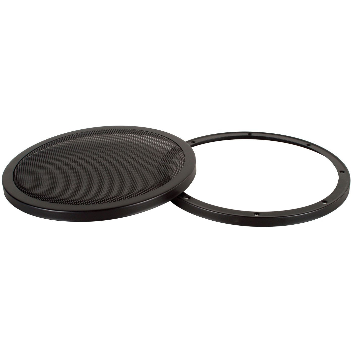 12" 2-Piece Steel Mesh Speaker Grill - Black