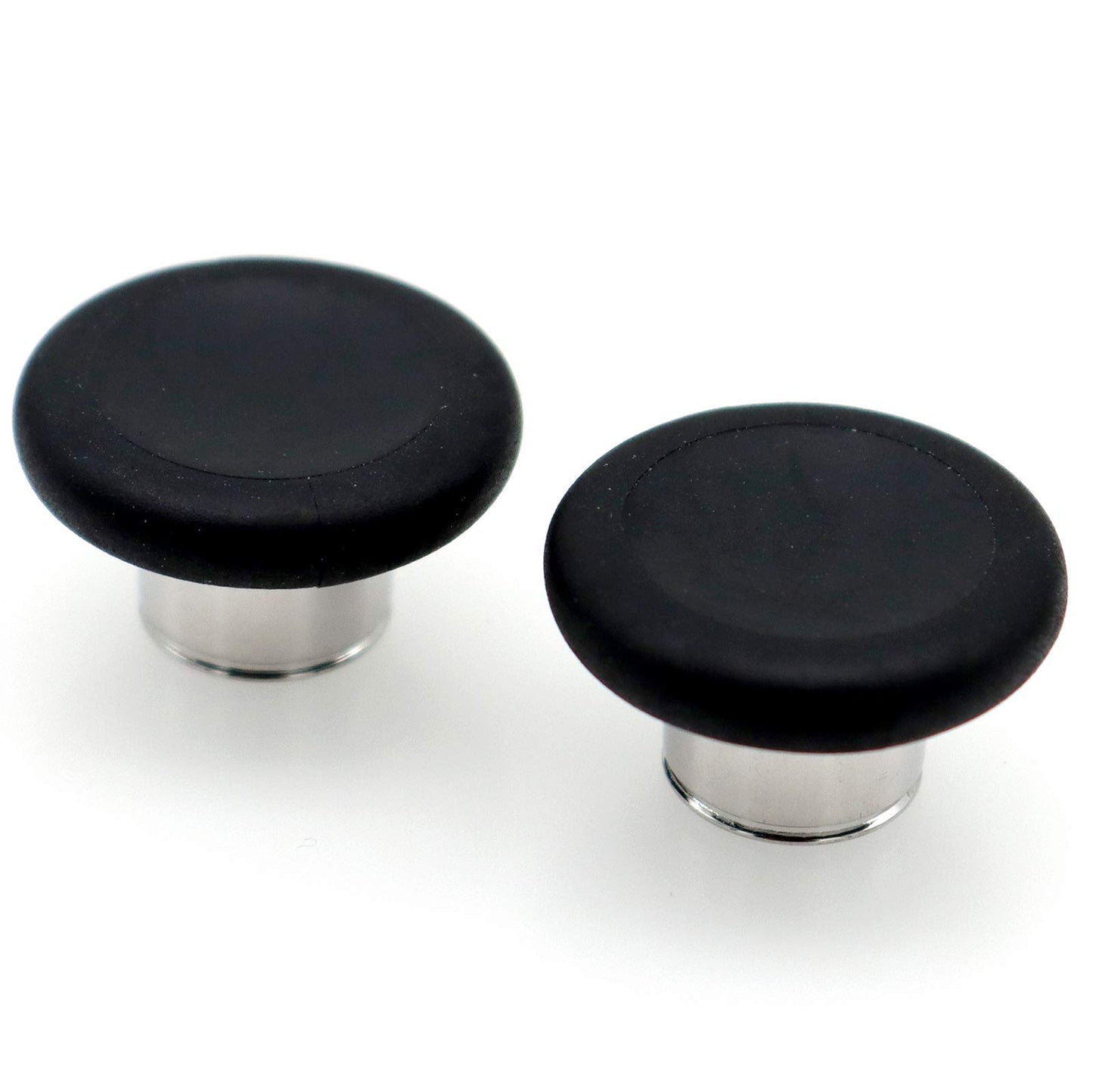 Deal4GO 2 Pack Replacement Taller Concave Magnetic Analog Thumbstick Set for Xbox One Elite 2 Controller Classic Thumb Sticks Black