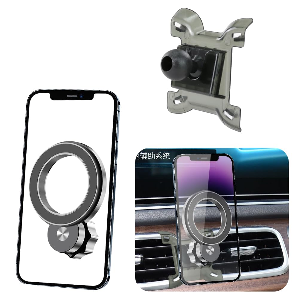 JIEZMO Car Magnetic Phone Mount for Mercedes Benz GLE-Class 2020-2026 and Benz GLS Class 2020-2026 Auto Interior Accessories Best Cellphone Holder