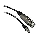 Shure WA310 4-Feet Microphone Adapter Cable, 4-Pin Mini Connector (TA4F) to XLR(F) Connector