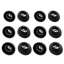 NANLANFAN Replacement Silicone Ear Tips for OnePlus Buds 4 / Buds 3 / Buds Pro 3 / Buds Pro 2 / Nord Buds 3 / Nord Buds 3 Pro Earbuds, 6 Pairs (Black