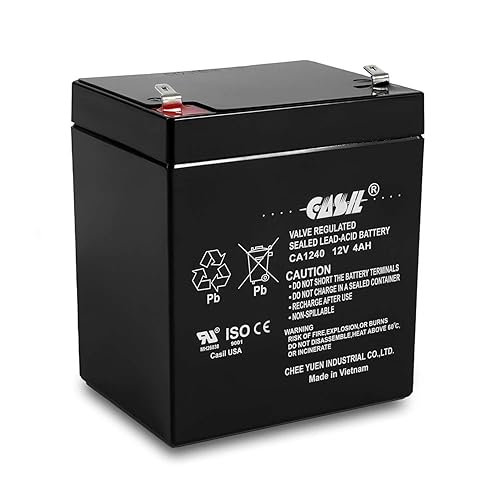 Casil Inovel Battery CA1240 12V 4Ah SLA Alarm Battery
