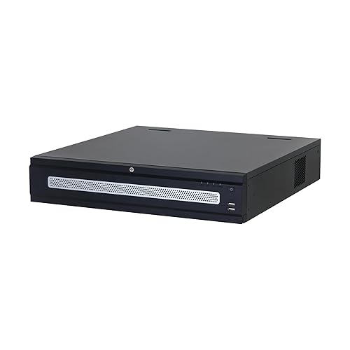 EmpireTech Smart AI NVR 32 Channels 2U 8HDDs Video Recorder Support EPTZ, Perimeter Protection, Vehicle License Plate Comparison,Motion Detection