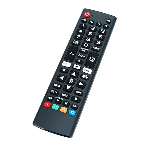 AKB75095307 Replacement Remote fit for LG TV 65UJ6540-UB 60UJ6540-UB 70UJ6570-UB 55UJ6540-UB 43UJ6560-UF 49UJ6560-UF 55UJ6580-UE 65UJ6520-UD