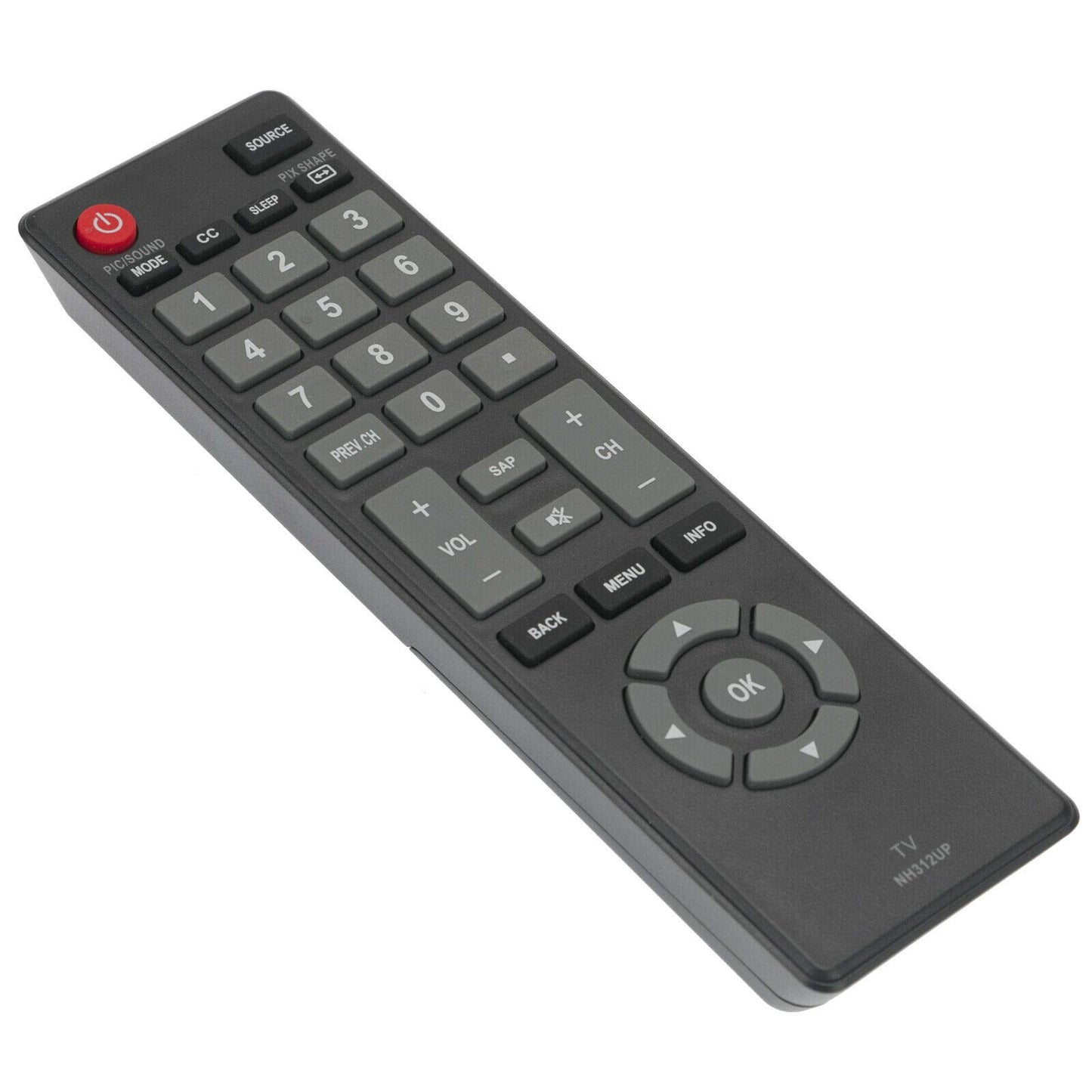New - Remote Control NH312UP for Sanyo Smart TV FW43D25F FW50D36F FW32D06FFW55D25F