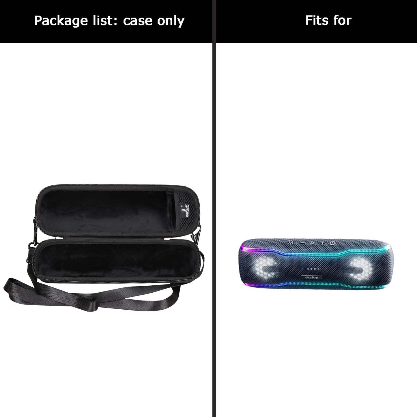 Tourmate Hard Case for Erkei Sehn Portable Bluetooth Speaker, Protective Carrying Storage Bag