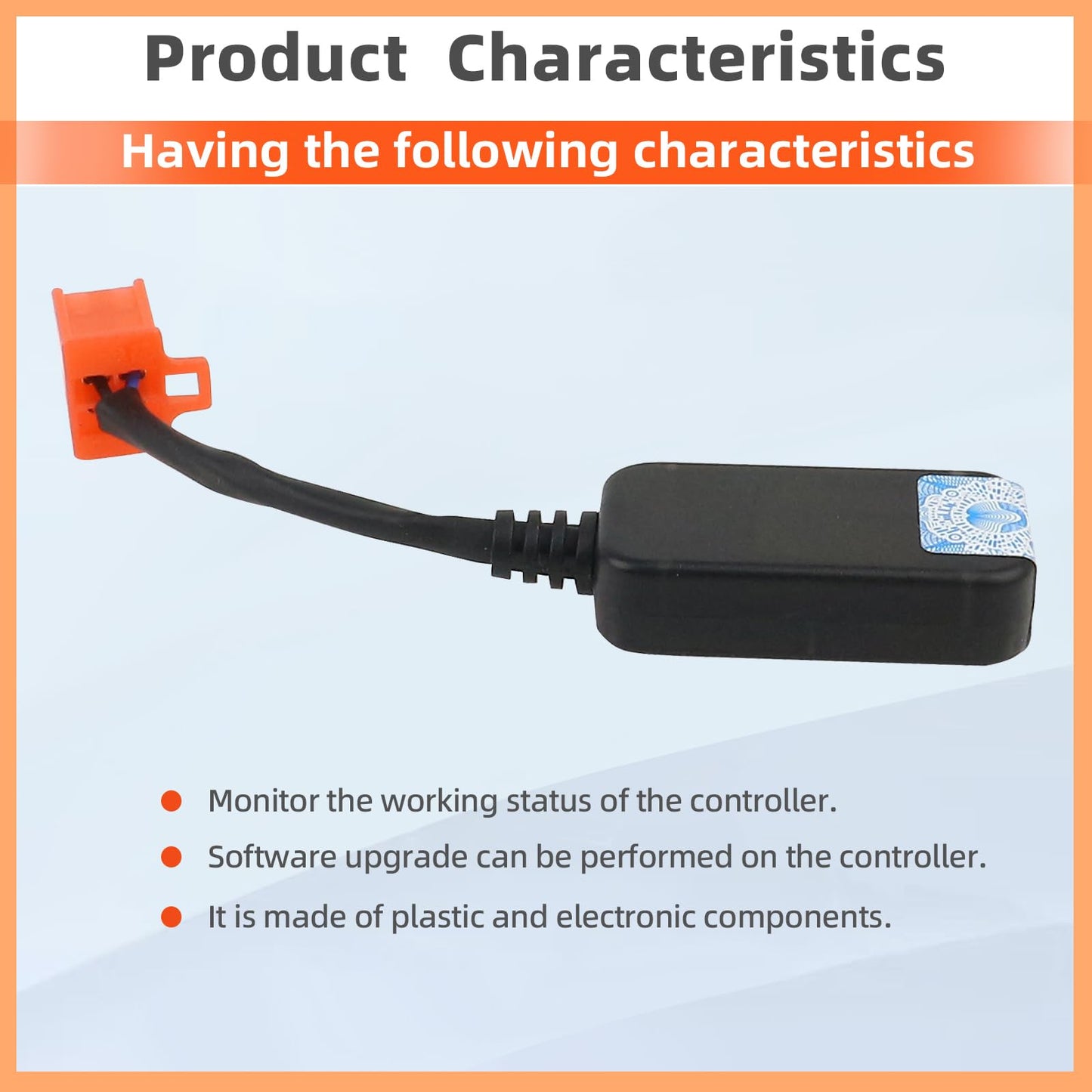 Compatible with Computers Tablets & Networking FarDriver Programmable Bluetooth Adapter for Nanjing/Fardriver Controller Programming Module