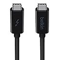 Belkin Thunderbolt 3 USB C to USB C 3.3ft/1M Long Data Transfer Power Cable with 20 Gbps Data Transfer Speed & Up To 10 Gbps for USB3.1 Devices