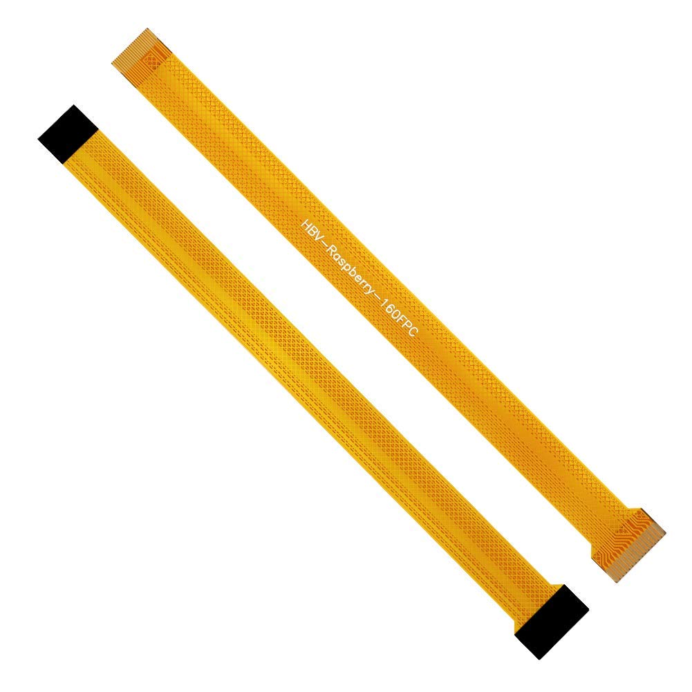 Aokin for Raspberry Pi Camera Cable, FPC Cable Ribbon Flex Extension Cable 15 Pin to 22 Pin for Raspberry Pi Zero or Zero W, Octoprint Octopi Webcam