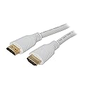 Nippon Labs NMHD-6MM-WT 6-Feet High Speed HDMI with Ethernet CL2 Rating, White Cable M/M 20 AWG Gold Plated
