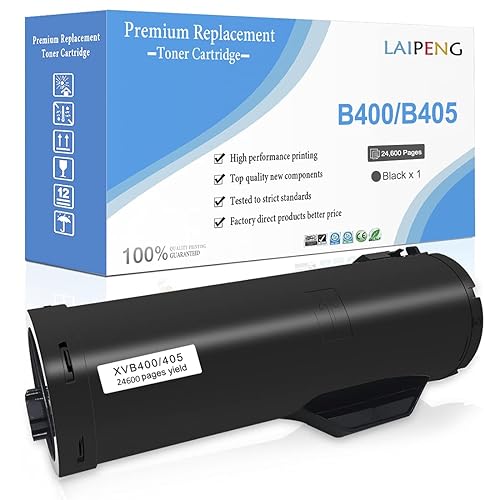 LAIPENG B400 B405 Toner Cartridge Remanufactured Extra High Capacity 24600 Pages for Xerox VersaLink B400 B400n B400dn B405 B405dn B400/N B400/DN