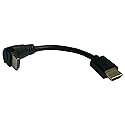 zdyCGTime 5 Inch HDMI Down Angle 90 Degree Vertical Right Cable -Supports 4K@60Hz, High Speed, HDMI 2.0 Ready - UHD, Ethernet & Audio Return - Video