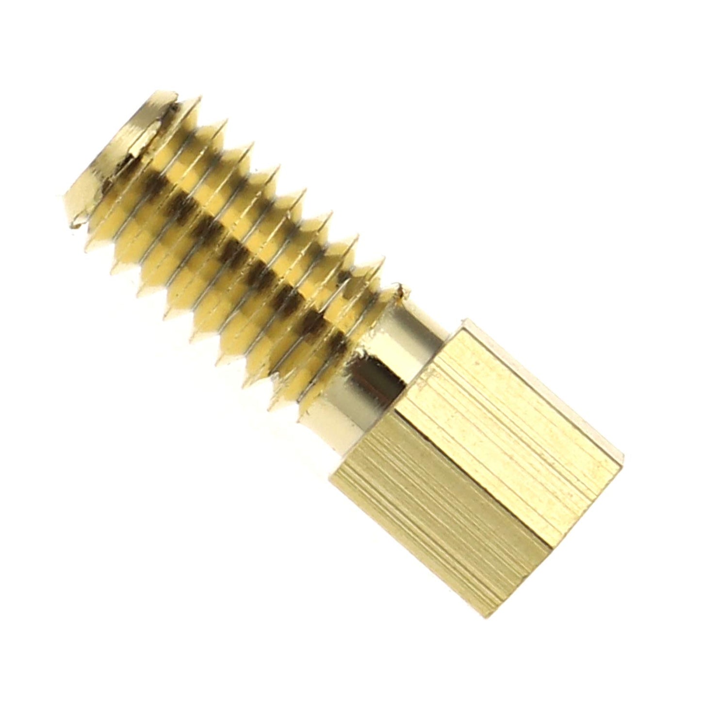 Create idea 4pcs Brass Gold Plating Banana to Spade Adapter Connector 2 Screw-in Angles for Audio Cables Adapters
