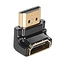 AudioQuest 69-046-01 HDMI Cable Adapter Black - Cable Adapter (HDMI, Male Connector/Female Connector, Black)