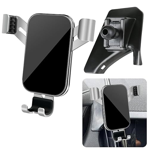 LUNQIN Car Phone Holder for Cadillac ATS 2013 2014 2015 2016 2017 2018 2019 Auto Interior Accessories Best Cell Phones Mount Cellphone Mobile Cradle
