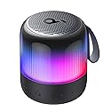Soundcore Glow Mini Portable Speaker, Bluetooth Speaker with 360° Sound, Light Show, 12H Battery, IP67 Waterproof and Dustproof(Renewed)