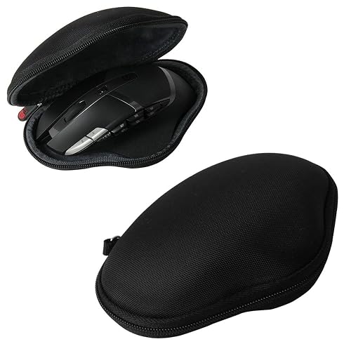 Hermitshell Travel Case for Logitech G502 / Logitech G602 /Logitech G604 Gaming Wireless Mouse (Nylon Case for Logitech 502 /G602 / G604)