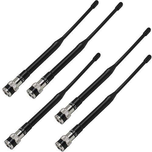 KENMAX BNC Antenna VHF 136-174MHz for ICOM V8 V82 V85 (5 Pack)