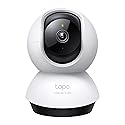 TP-Link Tapo 2K QHD Pan/Tilt Security Camera for Pet Camera, Baby Monitor, Motion Detection, Motion Tracking, 2-Way Audio, Night Vision, Cloud &SD