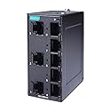 MOXA EDS-2008-EL 8-Port Entry-Level Unmanaged Switch, 8 10/100BaseTX Ports, Metal housing, -10 to 60°C