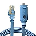 DSD TECH SH-RJ45C USB Type C to RJ45 RS232 Console Cable for Routers and switches(3M/10FT)